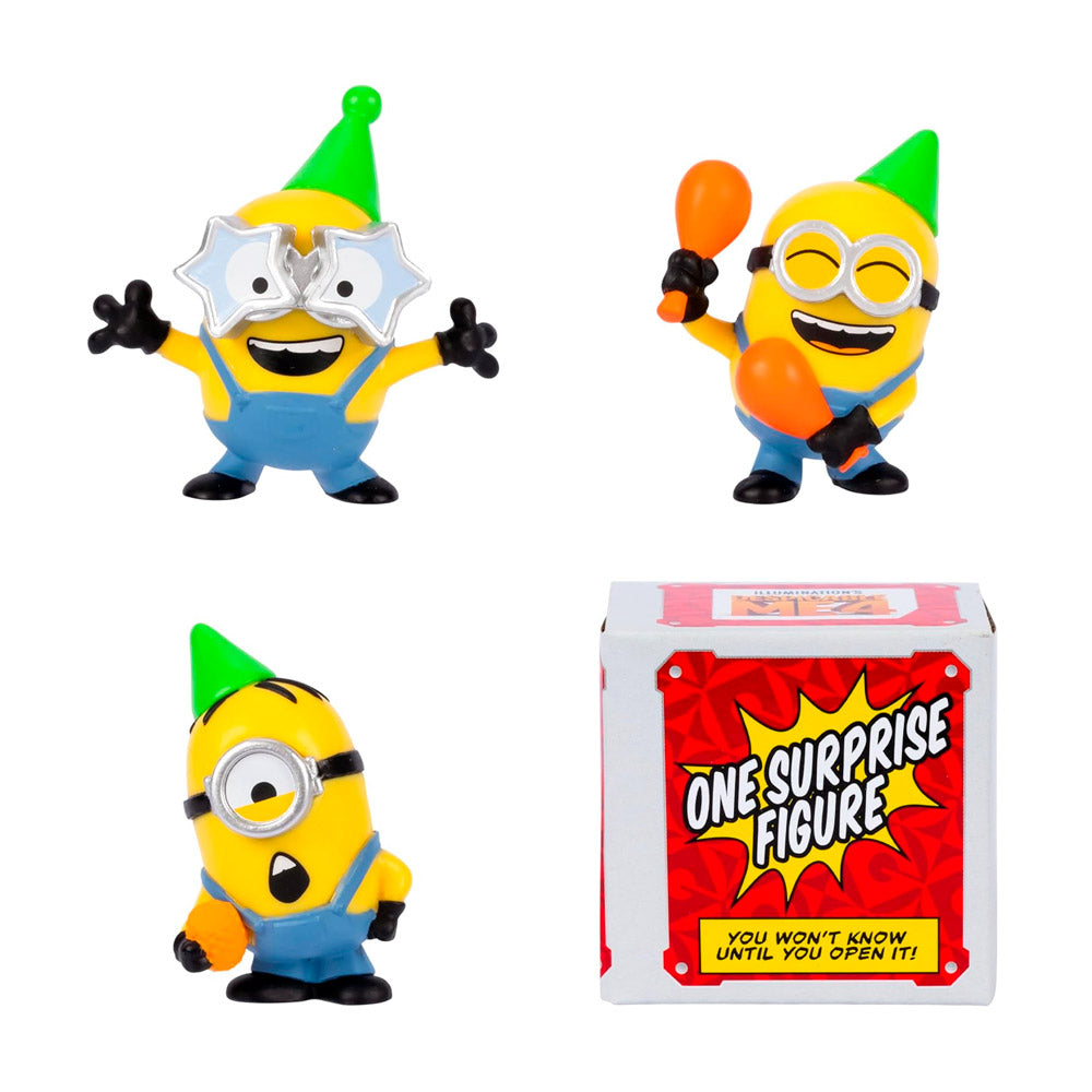 SET FIGURAS MINIONS PARTY BUS BUNCH SET FIGURAS MINIONS PARTY BUS BUNCH